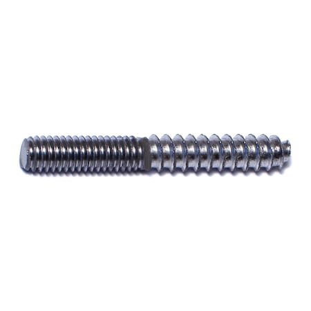 Midwest Fastener 5/16 in Thread to 5/16"-18 Thread, 100 PK Steel, Plain Finish 08451